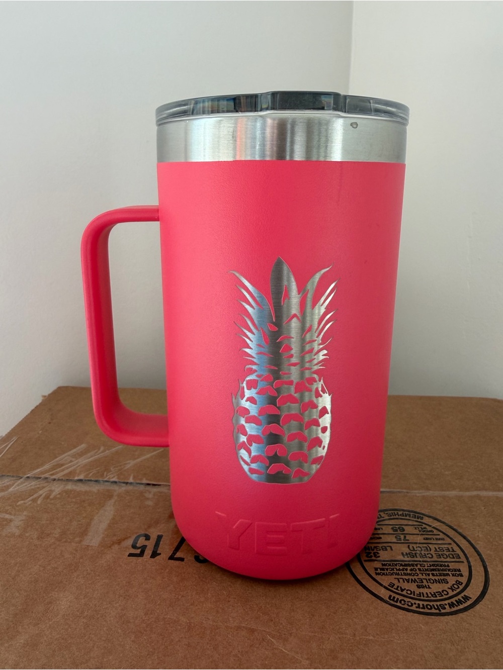 YETI 24oz Bimini Pink 24oz Rambler